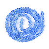 Transparent Glass Beads Strands GLAA-N018-4mm-11-2