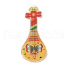 Instrument Theme Translucent Resin Big Pendants RESI-M037-03C-1