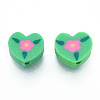 Handmade Polymer Clay Beads CLAY-N011-69-3