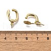 Brass with Cubic Zirconia Ear Cuff Findings KK-Q048-22G-3