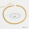 Elegant Stainless Steel Wheat Chain Necklaces for Daily Layering and Vacation Style NT2171-1-5