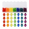 315Pcs 7 Colors Transparent Acrylic Beads TACR-YW0001-77-1