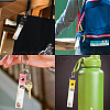 PU Leather & Cotton Name Marker Keychain AJEW-WH0514-036-6