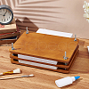 Rectangle 3-Tier Wood Book Press Tool Set AJEW-WH0534-09-5