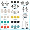 SUNNYCLUE DIY Ocean Theme Bracelet Making Kit DIY-SC0023-57-2