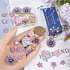 SUNNYCLUE 40Pcs 10 Styles Alloy Enamel Pendants ENAM-SC0005-31-3