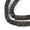 Natural Pyrite Beads Strands G-T140-37B-3