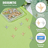 DICOSMETIC 80Pcs 2 Metal Colors Rack Plating Brass Filigree Pendants KK-DC0004-10-4