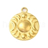 Ion Plating(IP) 304 Stainless Steel Pendants STAS-C104-38G-1