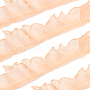 BENECREAT 10M Pleated Organza Ribbons ORIB-BC0001-05-1