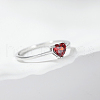 Mother's Day Rings S925 Sterling Silver Pave Cubic Zirconia Rings for Women XF8004-2-1