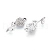 Alloy Rhinestone Pendants PALLOY-T090-56P-2