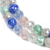 Electroplate Glass Beads Strands EGLA-G039-04A-01-3