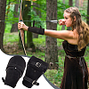AHADERMAKER 2Pcs Adjustable Cowhide Cord Bracelets Set BJEW-GA0001-11-7