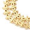 Electroplated Synthetic Non-Magnetic Hematite Beads Strands G-H020-A01-03-3