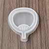 Fan Pendant DIY Silhouette Silicone Molds DIY-Z040-01B-4