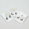 Tarnish Resistant Fashion 304 Stainless Steel Huggie Hoop Earrings EJEW-G124-M11-1