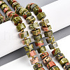 Natural Unakite Beads Strands G-T140-27-1