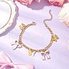 304 Stainless Steel Figaro Chains Bracelets BJEW-JB11604-03-1