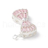 Brass Micro Pave Cubic Zirconia Pendants KK-A236-21S-03-2