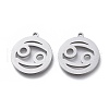 Non-Tarnish 304 Stainless Steel Pendants STAS-L249-002D-1