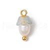 Flower Acrylic Charms PALLOY-JF03588-11-3