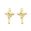Ion Plating(IP) 201 Stainless Steel Pendants STAS-N098-097LG-1