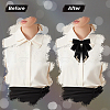 Polyester Ribbon Bowknot Brooch AJEW-WH0528-39B-5