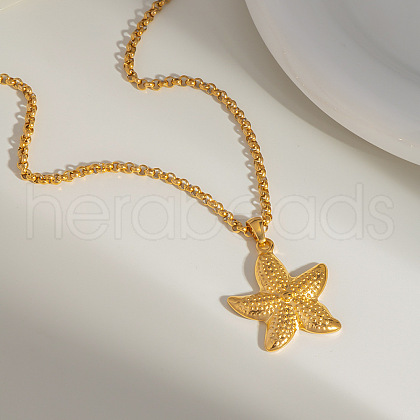 European American Stainless Steel Pendant Necklaces for Women YE1351-2-1