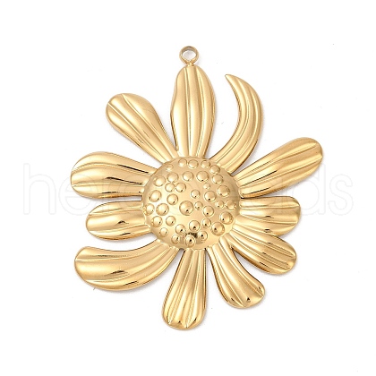 304 Stainless Steel Pendants STAS-C121-44K-G-1