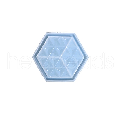 Hexagon Shape Cup Mat Silicone Molds WG13514-04-1