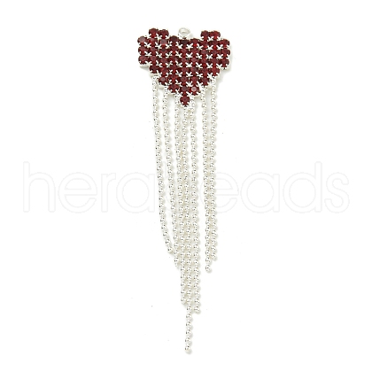 Brass Rhinestone Pendants KK-I715-15S-08-1