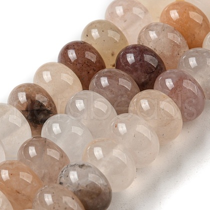 Natural Purple Strawberry Quartz Beads Strands G-M420-K02-01-1