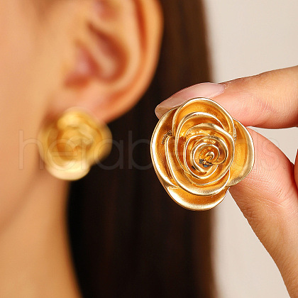 Alloy Stud Earrings WGE798E-09-1