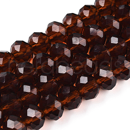 Glass Beads Strands EGLA-A034-T8mm-D02-A-1