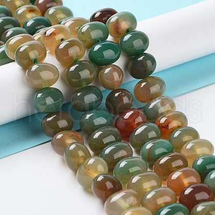 Natural Agate Beads Strands G-G021-03B-12-1