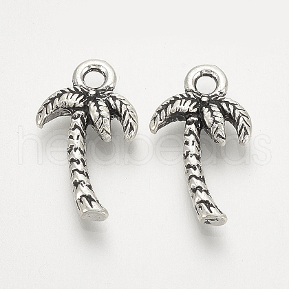 Tibetan Style Alloy Pendants X-TIBE-Q072-12AS-NR-1
