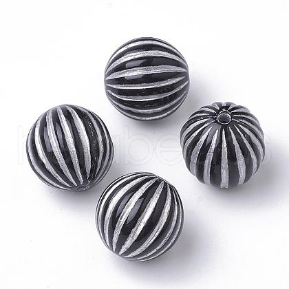 Plating Acrylic Beads PACR-Q115-16mm-72-01S-1