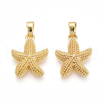 Brass Pendants KK-N257-08G-1
