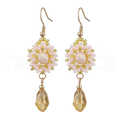 304 Stainless Steel Dangle Earrings EJEW-MZ00216-03-1