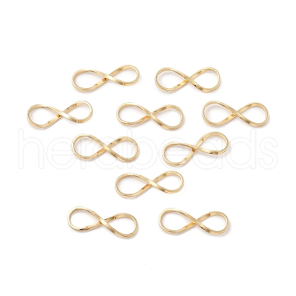 Brass Connector Charms KK-XCP0002-09G-1