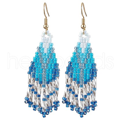 3Pair 304 Stainless Steel Boho Dangle Earrings EJEW-MZ00264-02-1
