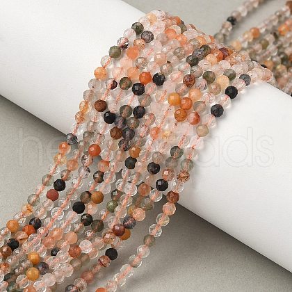 Natural Agate Beads Strands G-D306-A03-3mm-1