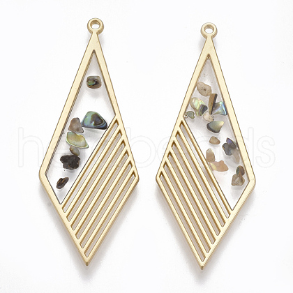 Epoxy Resin Pendants RESI-S365-03-1