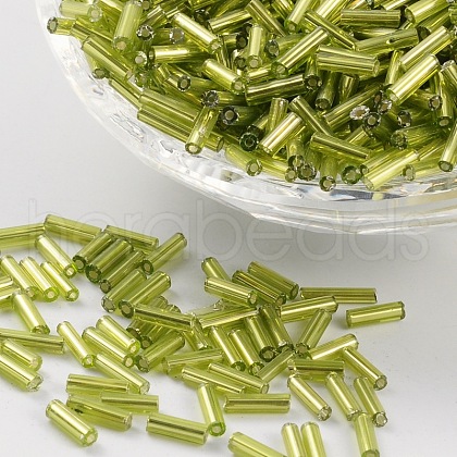 Glass Bugle Beads X-TSDB6mm24-1