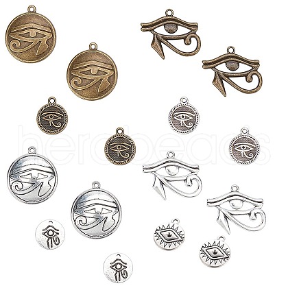 SUNNYCLUE Tibetan Style Alloy Pendants TIBEP-SC0001-54-1