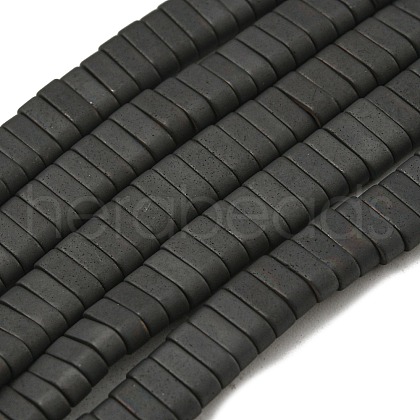 Electroplated Non-magnetic Synthetic Hematite Beads Strands G-C106-B01-14A-1