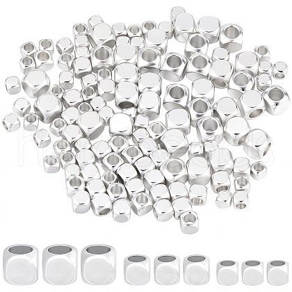 CREATCABIN 150Pcs 3 Style Brass Beads KK-CN0002-71S-1