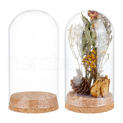 Glass Dome Cover AJEW-WH0083-47B-1