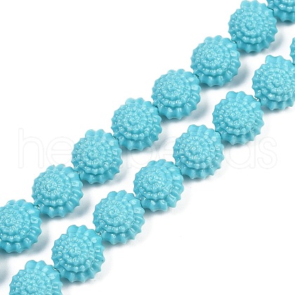 Synthetic Coral Carved Beads Strands CORA-I023-05G-1